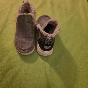 Hey Dude Kids Gray Shoes